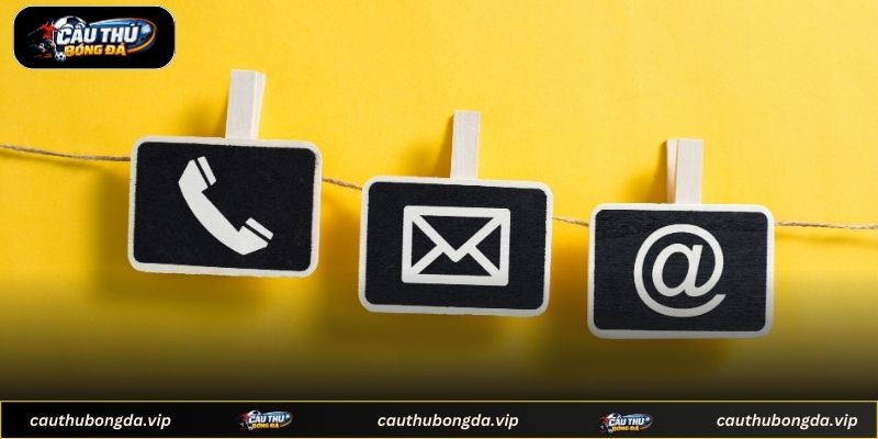 Hướng dẫn liên hệ Cauthubongda qua kênh chính thức